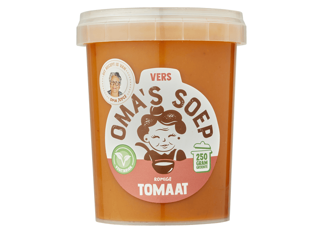 Oma's Soep Romige tomatensoep