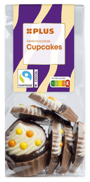Chocoladefiguren cupcakes melk