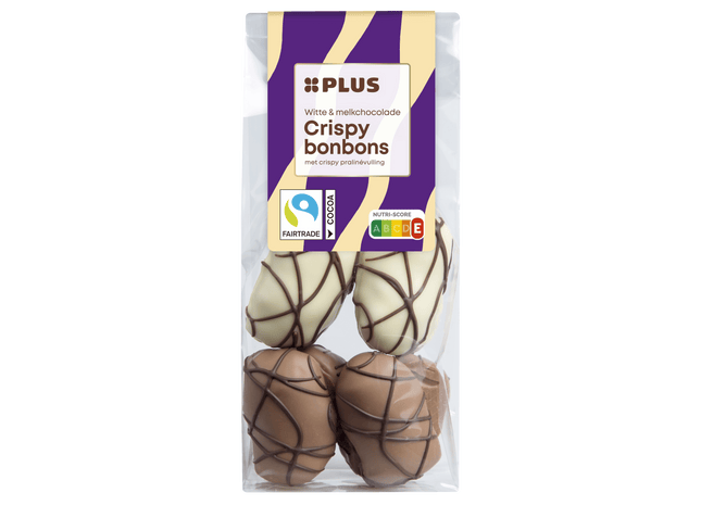 Crispy chocolade pralines melk
