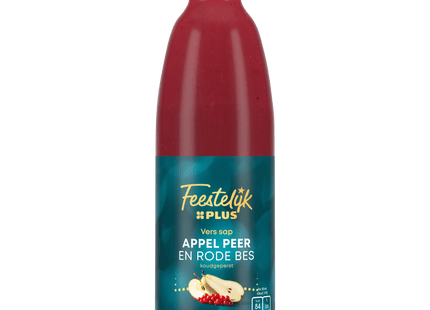 Fresh juice apple pear red currant