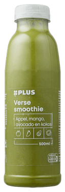 Fresh smoothie avocado mango