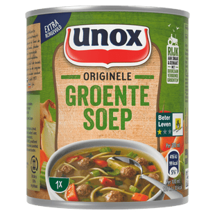 Unox Soep in blik originele groentesoep