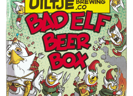 Uiltje Bad Elf beerbox 4x33cl blikjes