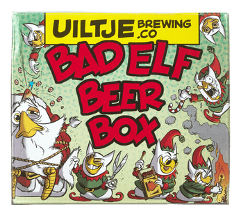 Uiltje Bad Elf beerbox 4x33cl blikjes