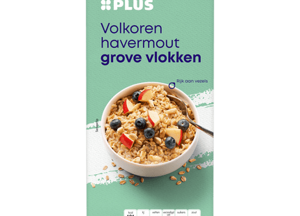 Volkoren havermout grove vlokken