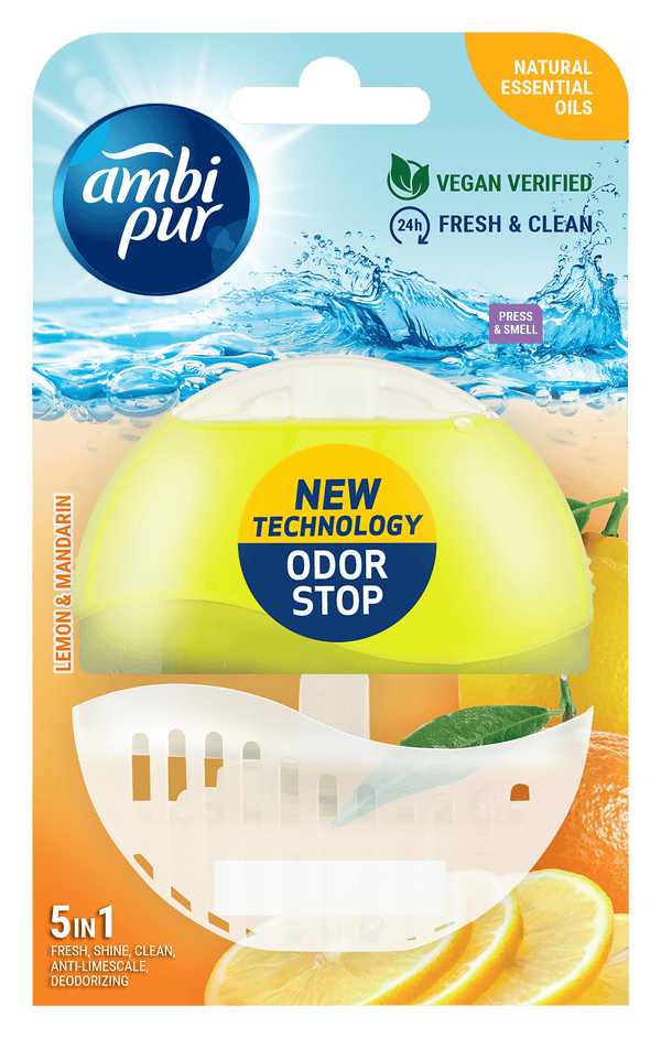 Ambipur Toiletblok vloeib citroen & mandarijn