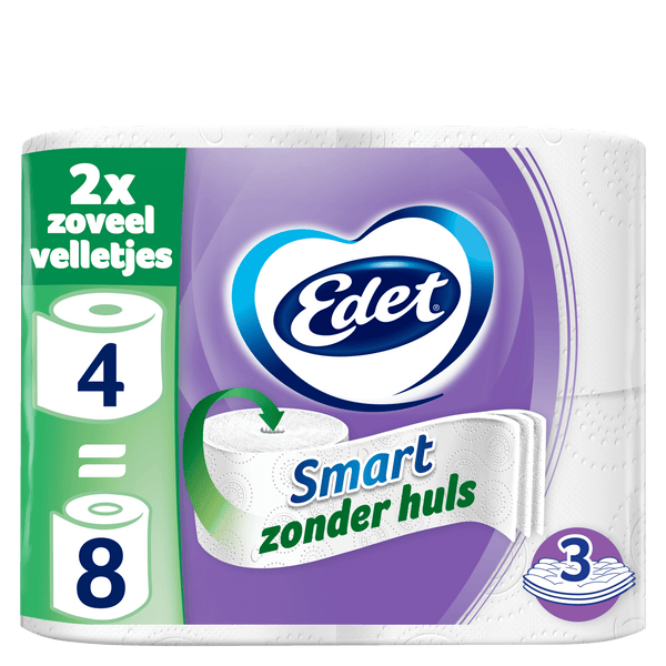 Edet Toilet Paper Smart 4=8