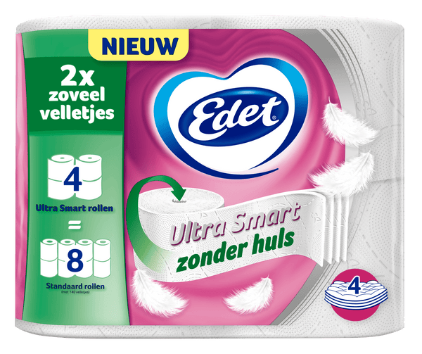 Edet Toiletpapier Ultra Smart 4=8