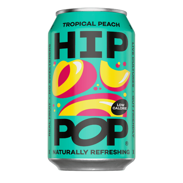 Hip Pop Living Tropical Peach Soda