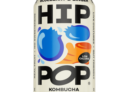 Hip Pop Kombucha blueberry & ginger