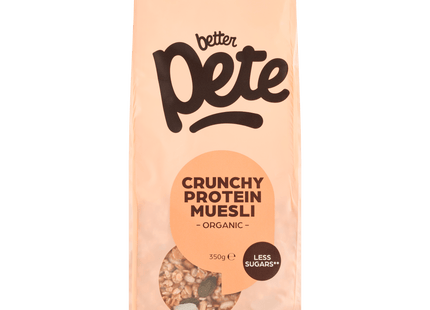 Better Pete Crunchy muesli proteine Bio