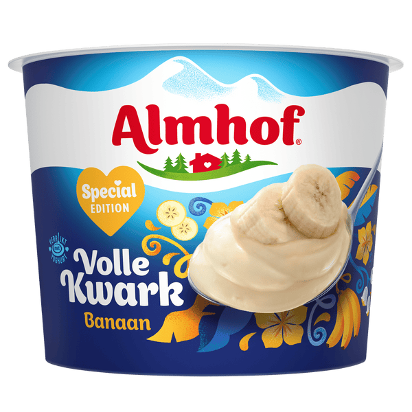 Almhof Full-Fat Quark Special Edition Banana