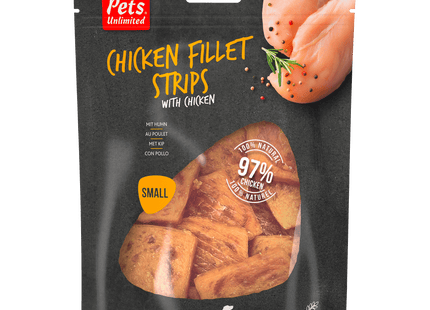 Pets Unlimited Chicken fillet strips narrow
