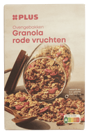 Granola mit roten Früchten