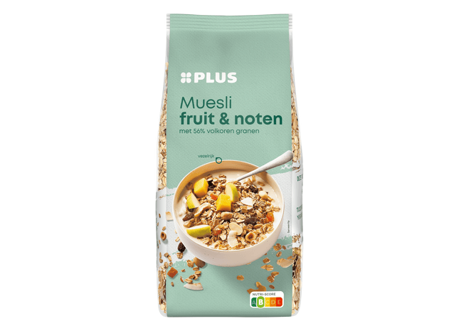 Muesli fruit en noten