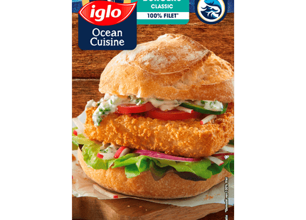 Iglo Kapiteins Klassiekers Fish Burgers