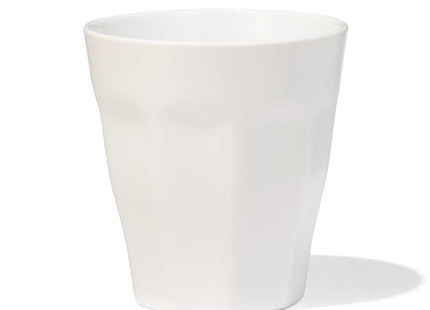 mug 250ml Mirabeau earthenware white