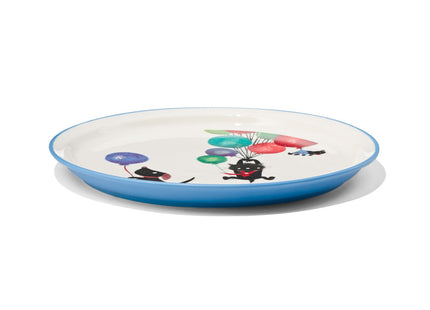 children's plate Ø20cm Jip and Janneke new bone white/blue