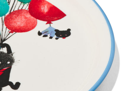 children's plate Ø20cm Jip and Janneke new bone white/blue