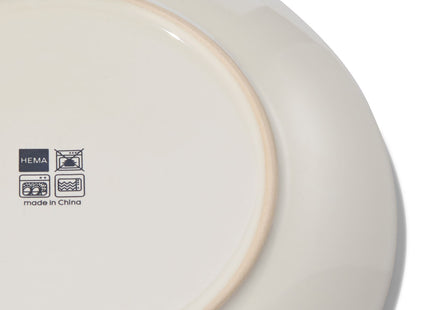 breakfast plate Ø21.5cm Seville matt/gloss white