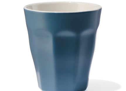 mug 250ml Mirabeau earthenware matt light blue