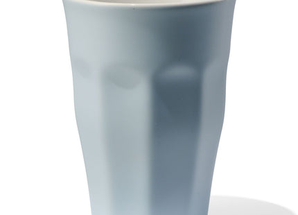 mug 330ml Mirabeau earthenware light blue