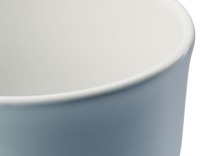 mug 330ml Mirabeau earthenware light blue