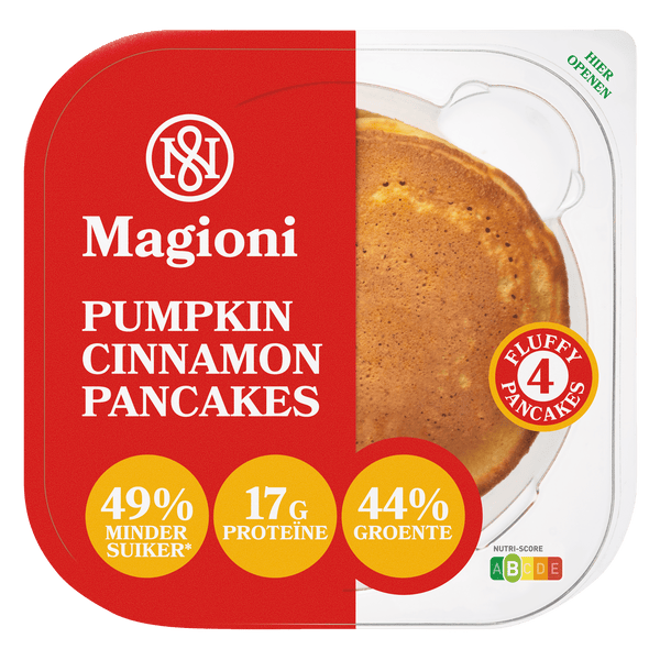 Magioni Pancakes Kürbis Zimt