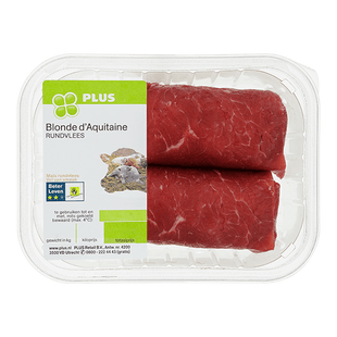 Boerentrots Blonde d'Aquitaine rundervinken 2 stuk