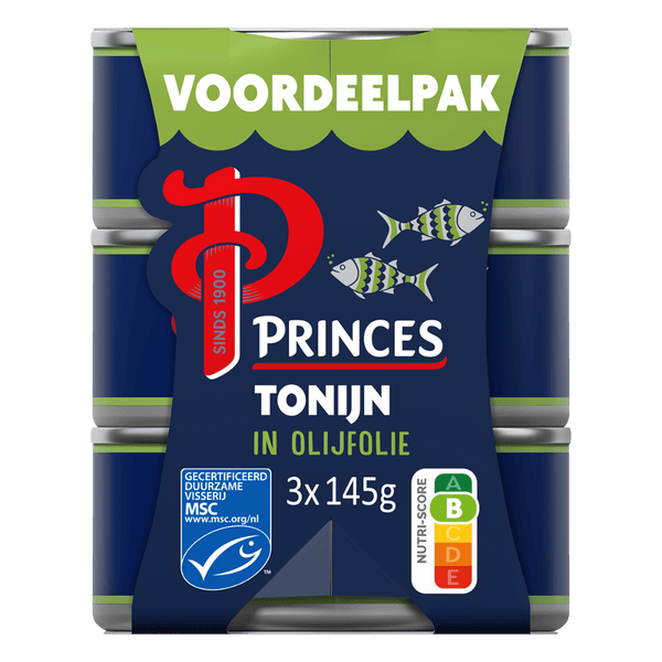 Princes Tonijnstuk olijfolie MSC 3p
