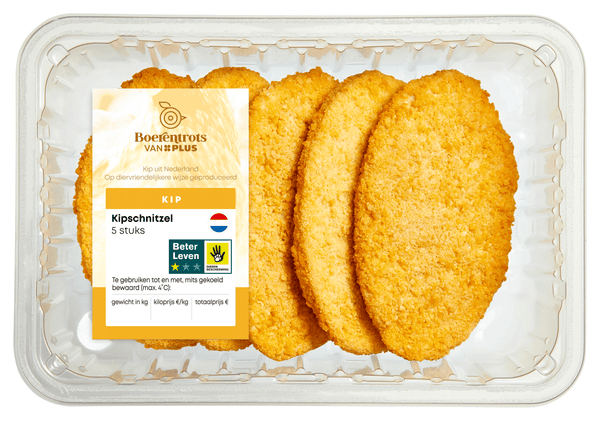 Boerentrots Chicken Schnitzel 5pcs.