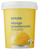 Mango passion fruit sorbet