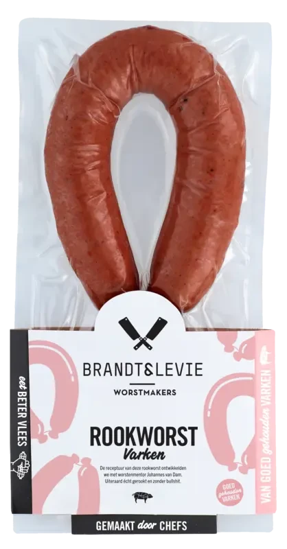 Brandt & Levie Rookworst Varken