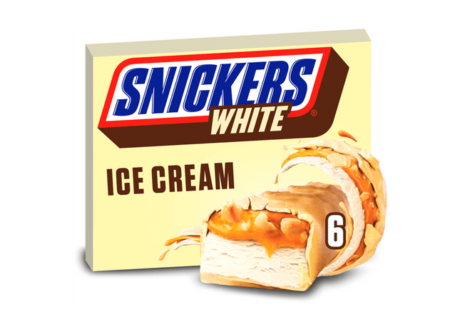 Snickers Melk chocolade karamel ijsjes