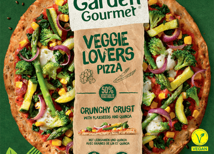 Garden Gourmet Veggie Lovers pizza vegetable vegan