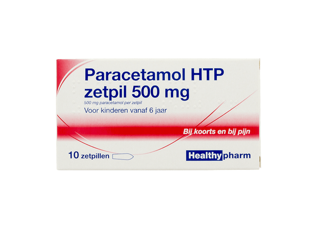 HTP Paracetamol zetpil 500mg