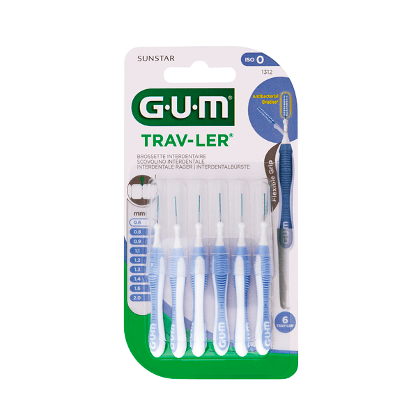 GUM Trav-Ler Interdental Brush 0.6 mm