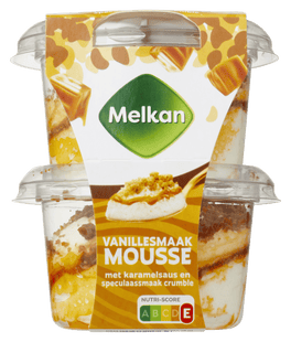 Melkan Luxe mousse vanille karamel