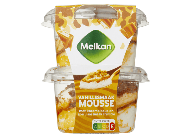 Melkan Luxe mousse vanille karamel