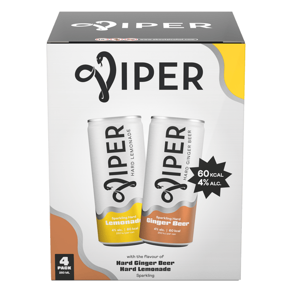 Viper Hard Seltzer Ginger & Lemonade