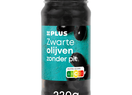 Zwarte olijven zonder pit