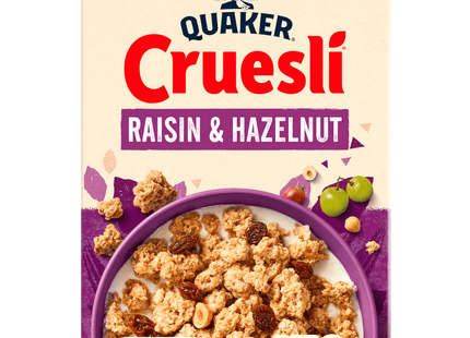 Quaker Cruesli Raisin & Hazelnut