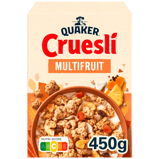 Quaker Cruesli multifruit