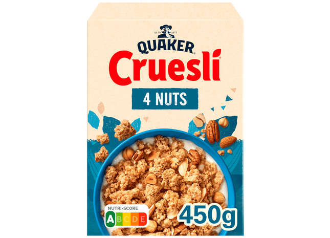 Quaker Cruesli 4 noten