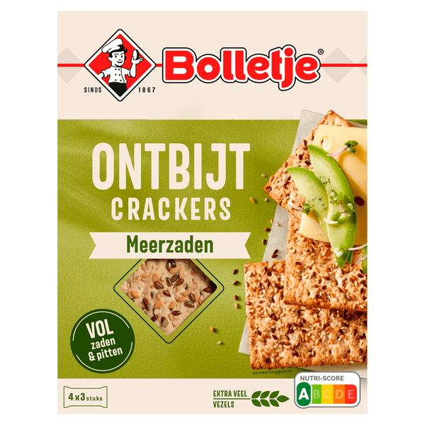 Bolletje Breakfast Crackers Multiseed