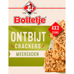 Bolletje Ontbijtcrackers meerzaden