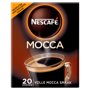 Nescafe Oploskoffie café mocca - 20 zakjes