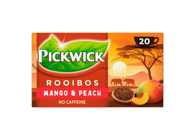 Pickwick Mango- und Pfirsich-Rooibos-Tee