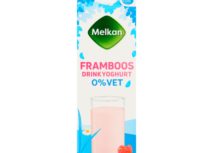 Melkan Drink 0% fat raspberry