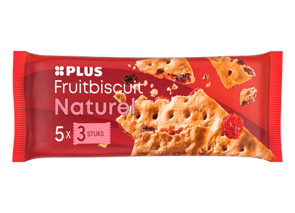 Fruit biscuit natural